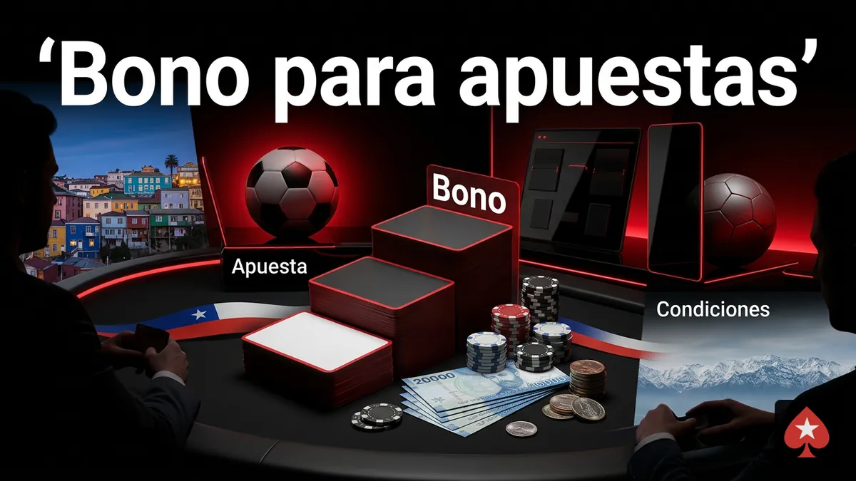 Bono para apuestas deportivas en PokerStars Chile: escalera de condiciones