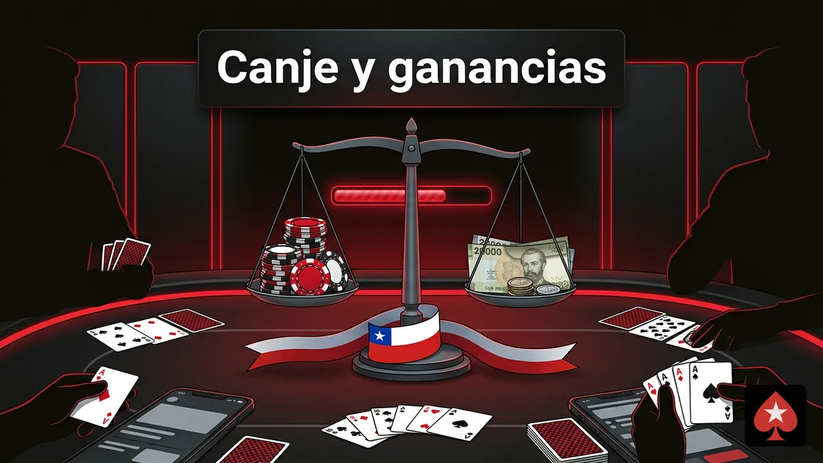Requisito de canje y tope de ganancias en PokerStars Chile