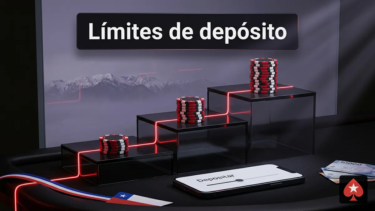 Escalera de tres límites de depósito en PokerStars: mínimo, método y límite semanal