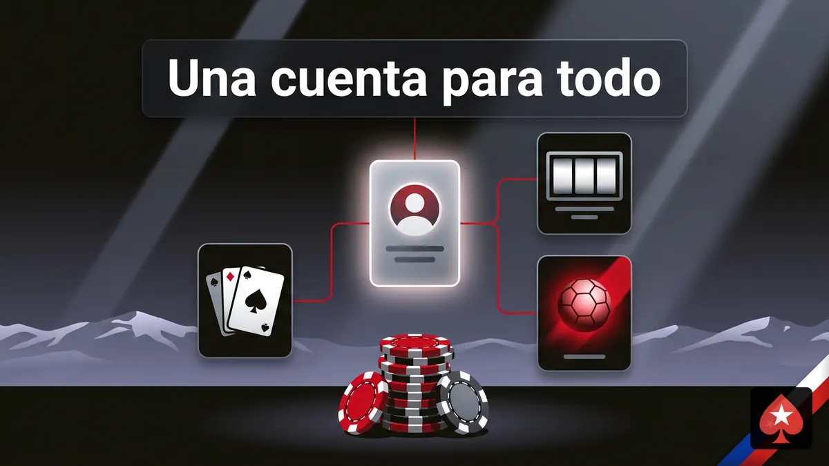 Una sola cuenta de PokerStars para póker, casino y deportes