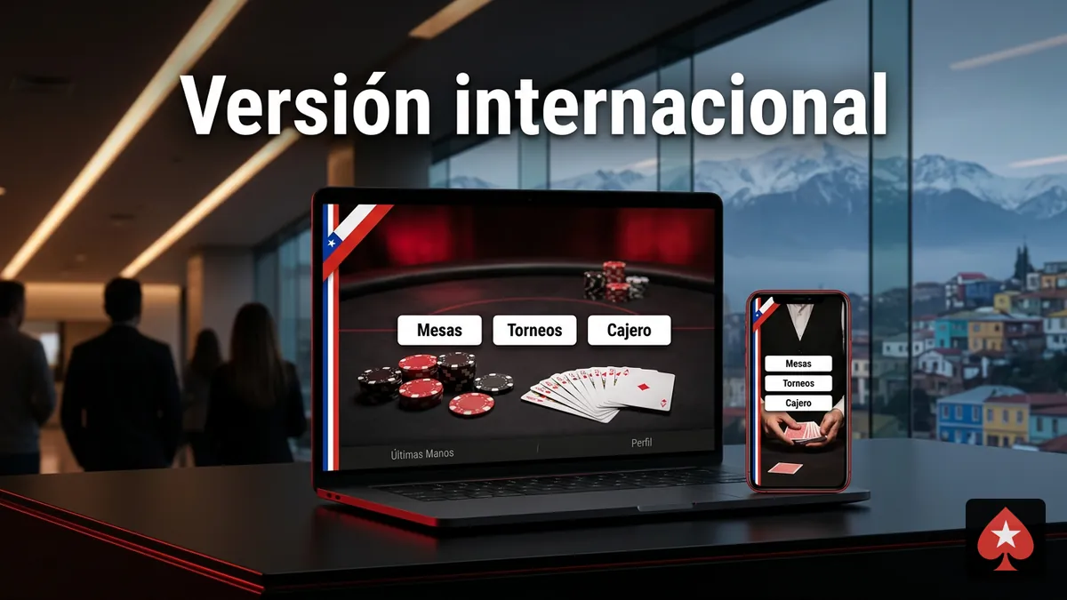 Versión internacional de PokerStars para jugadores en Chile