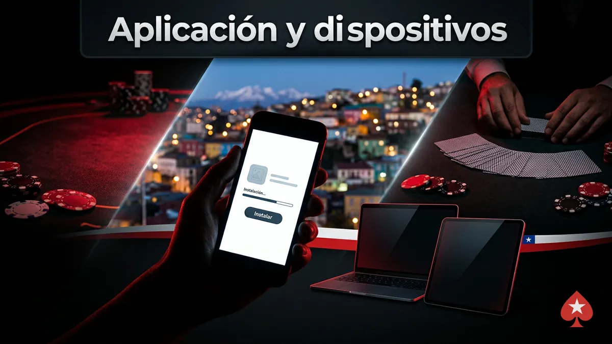 Aplicación de PokerStars y dispositivos compatibles en Chile