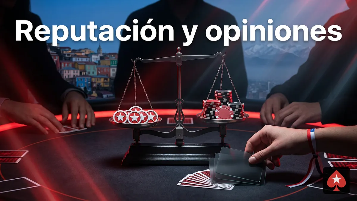 Reputación de PokerStars en Trustpilot según usuarios de Chile